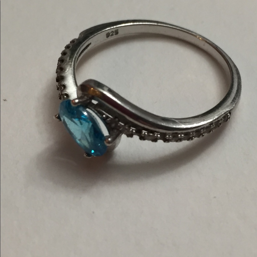Three gemstone 925 sterling silver rings-sapphire by Vahan - Picture 6 of 8